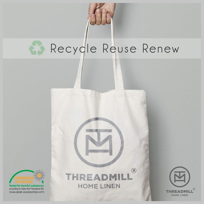 Threadmill Pillow Cases Standard Size | 800 Thread Count Sateen Weave | 100% Cotton 2 Piece Solid Pillow Covers | Extra Long Staple Cotton | Hotel Quality Sage Green Pillow Covers - Image 5